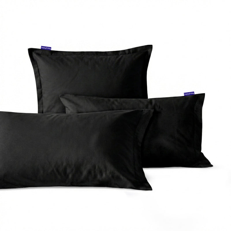 Taie D'Oreiller Basic - Noir