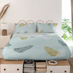 Foliage Mint Flat Sheet