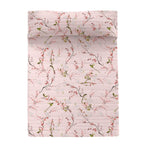 Copriletto Chinoiserie Rosa - Multicolore