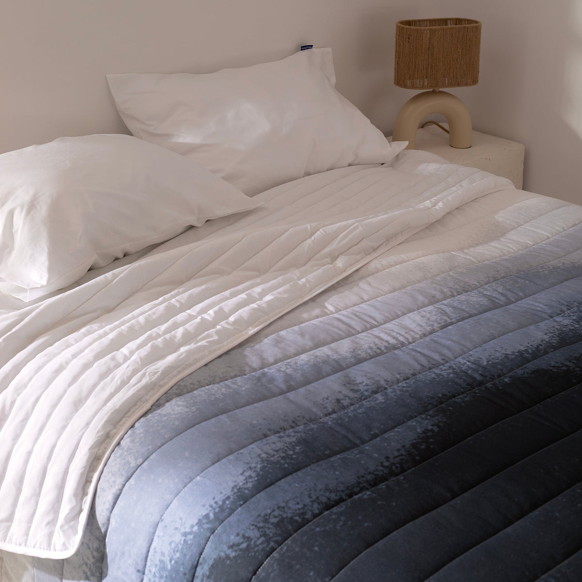 Nightfall Bedspread - Navy Blue