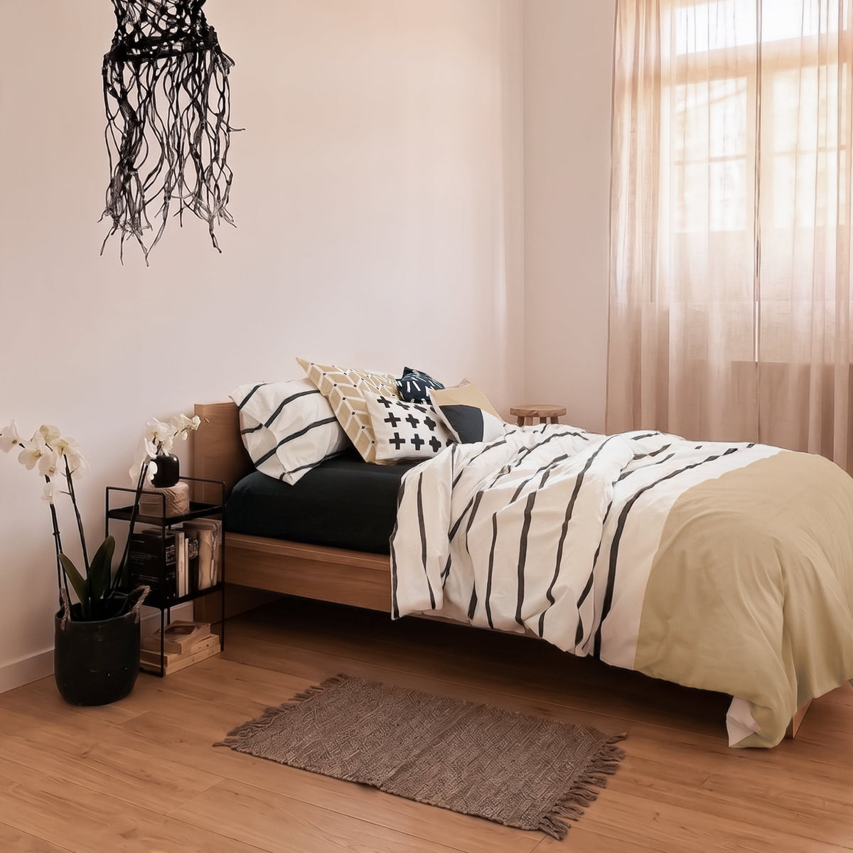 Blush Sand Duvet Cover - Multicoloured