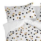 Golden Dots Pillowcase - Multicoloured