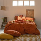 Duvet Cover Basic - Terracotta