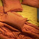 Housse De Couette Basic - Terre Cuite