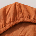 Basic Fitted Sheet - Terracotta