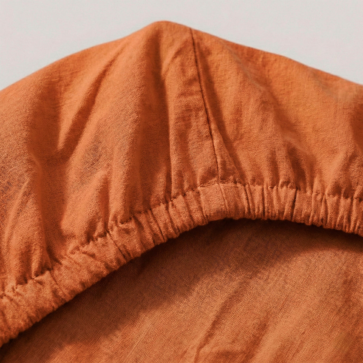 Basic Fitted Sheet - Terracotta