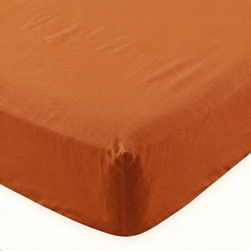 Drap-Housse Basic - Terre Cuite