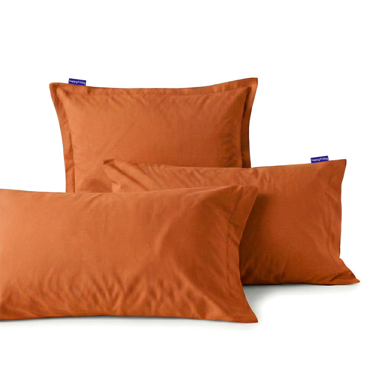 Taie D'Oreiller Basic - Terre Cuite