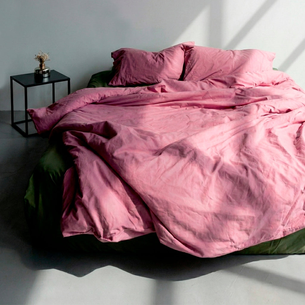 Basic Duvet Cover - Magenta