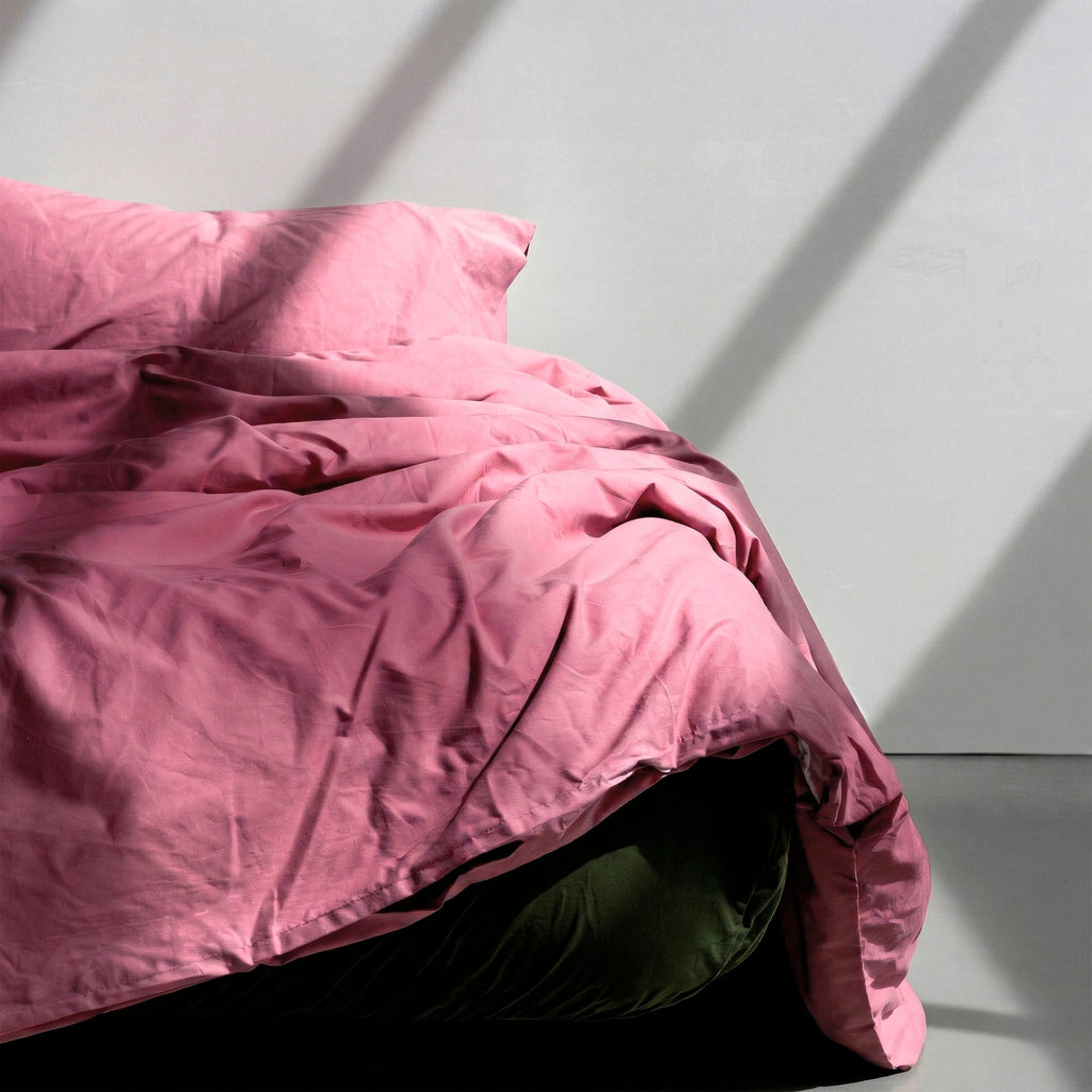 Basic Duvet Cover - Magenta