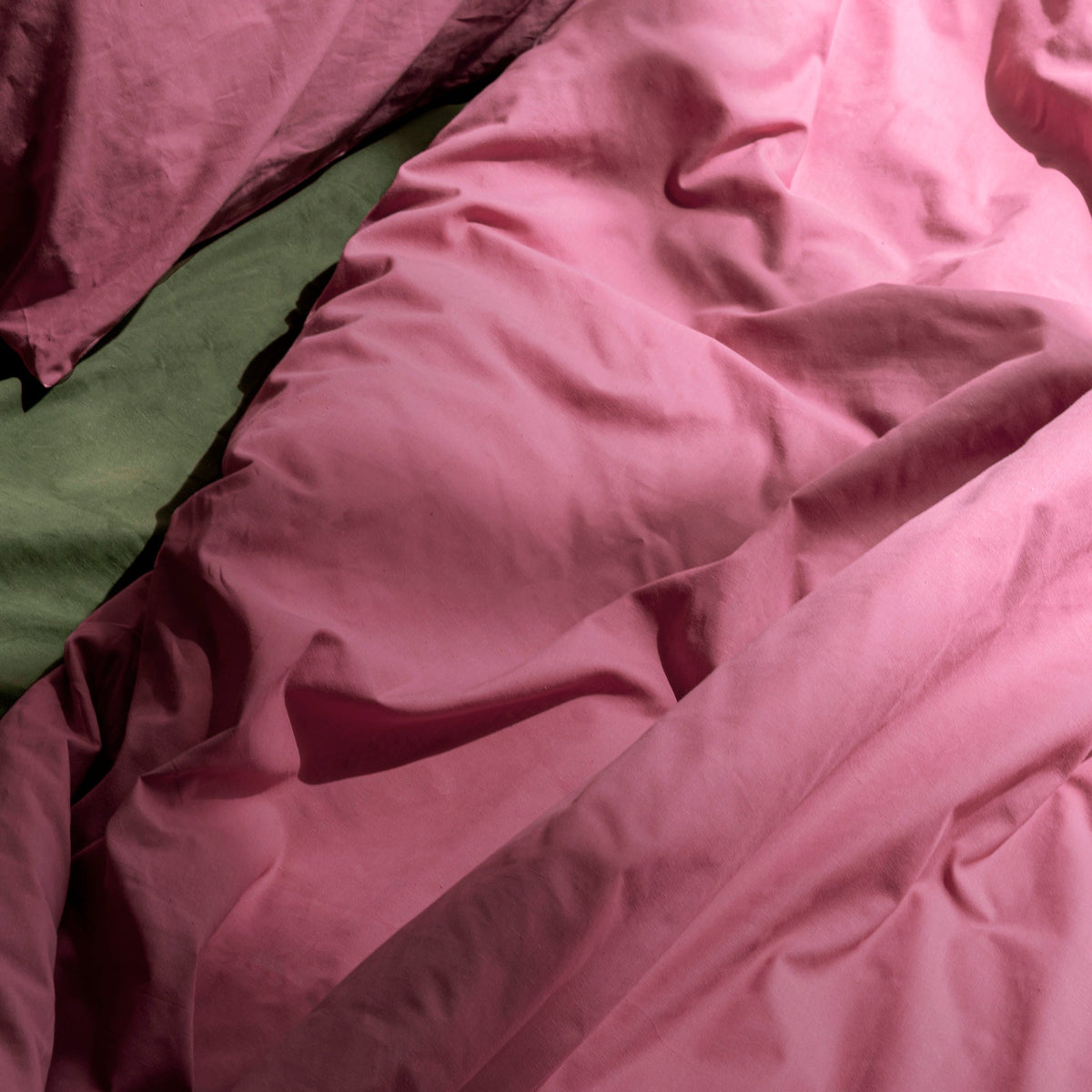 Basic Duvet Cover - Magenta