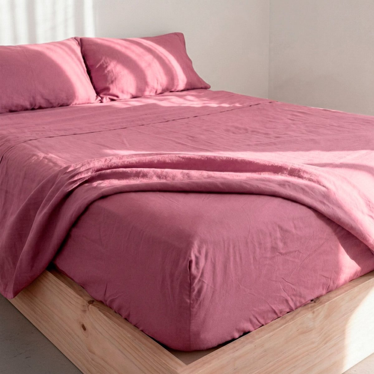 Basic Fitted Sheet - Magenta