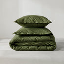 Housse De Couette Basic - Olive Verte