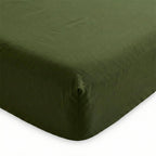 Fitted Sheet Basic - Olive Green