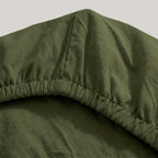 Fitted Sheet Basic - Olive Green