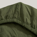 Drap-Housse Basic - Olive Verte