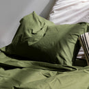 Basic Pillowcase - Olive Green