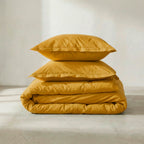 Basic Duvet Cover - Mustard