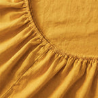 Fitted Sheet Basic - Mustard