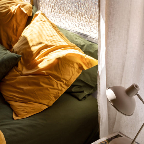 Taie D'Oreiller Basic - Moutarde