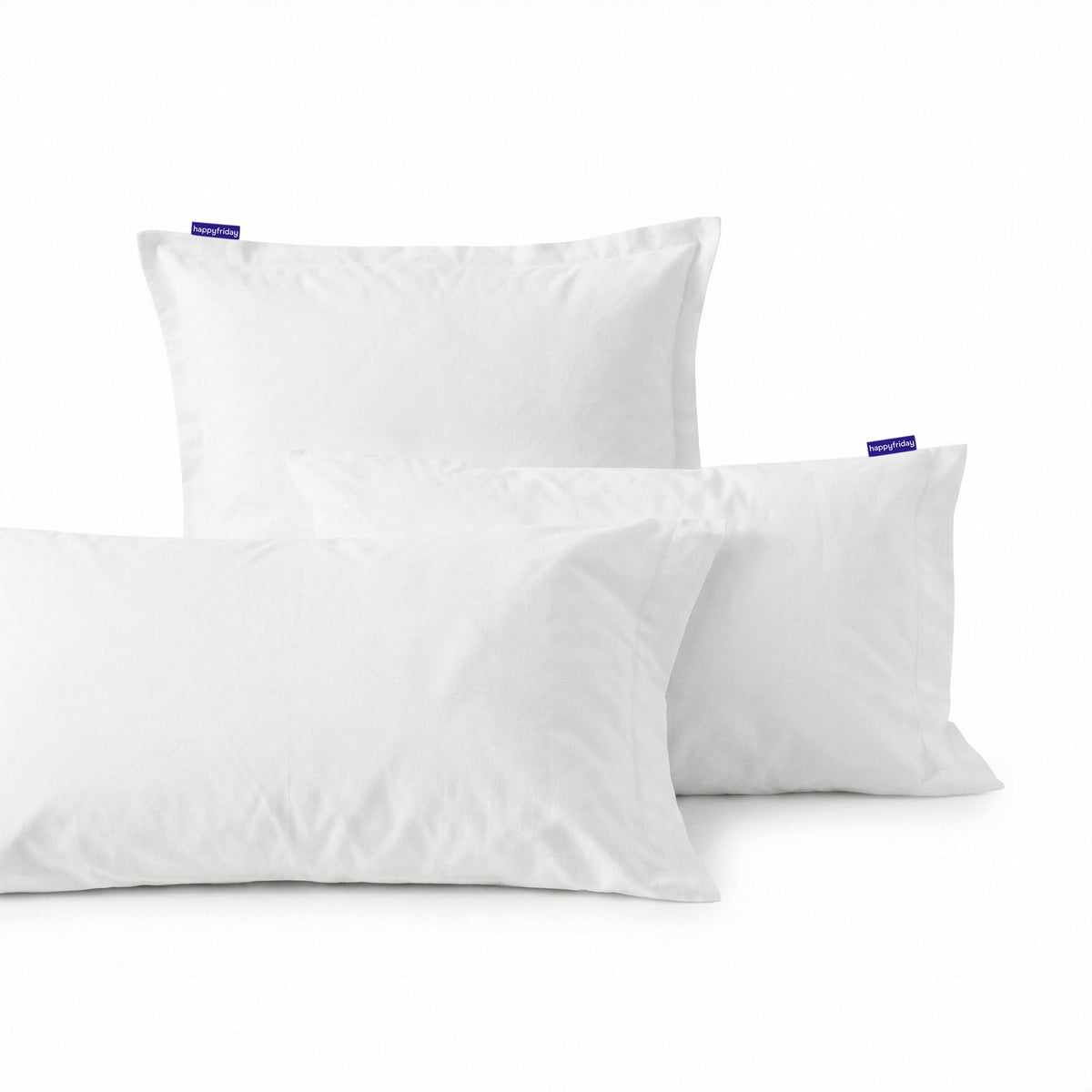 Basic Percale Pillowcase - White