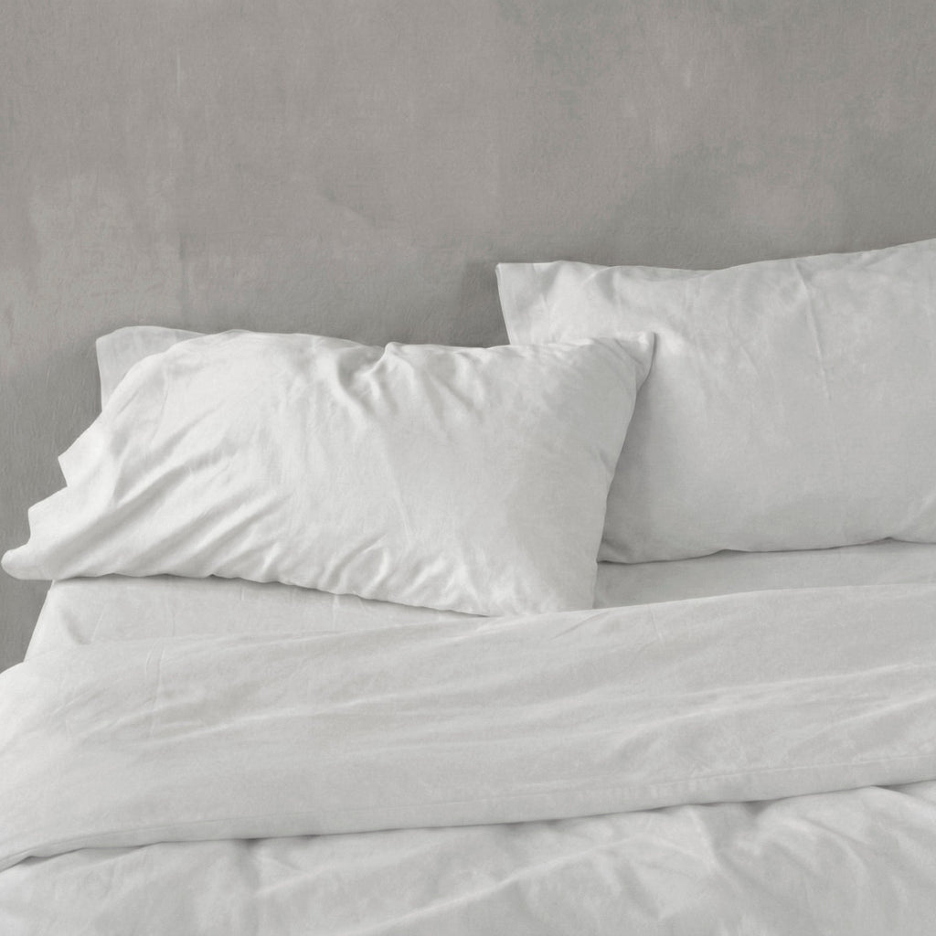 Basic Percale Pillowcase - White