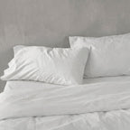 Basic Percale Pillowcase - White