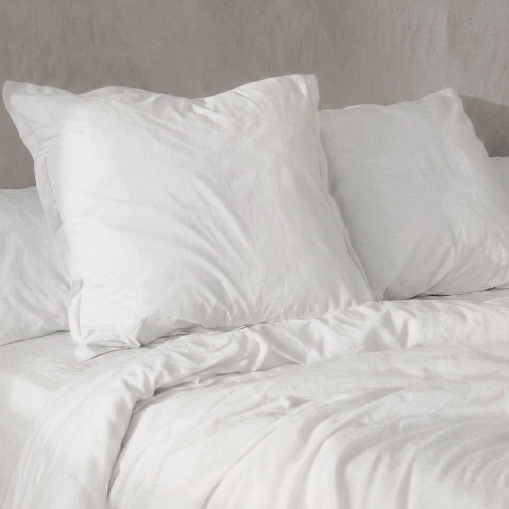 Basic Percale Pillowcase - White