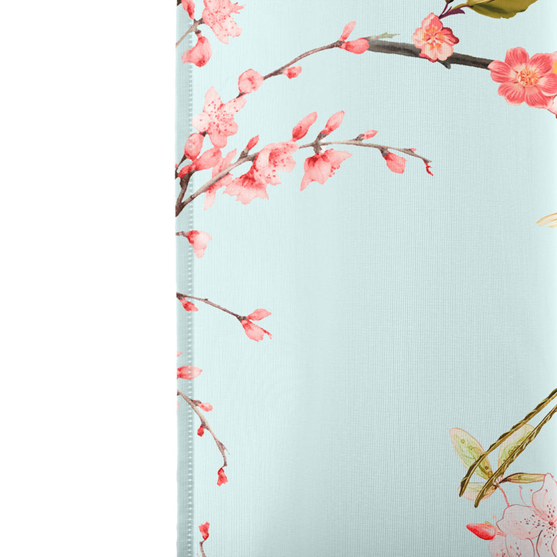 Cortina tipo chinoiserie - Multicolor