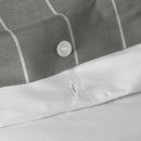 Housse De Couette Oxford - Gris