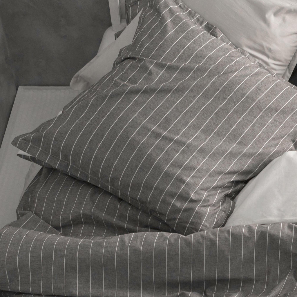 Pillowcase Oxford - Grey