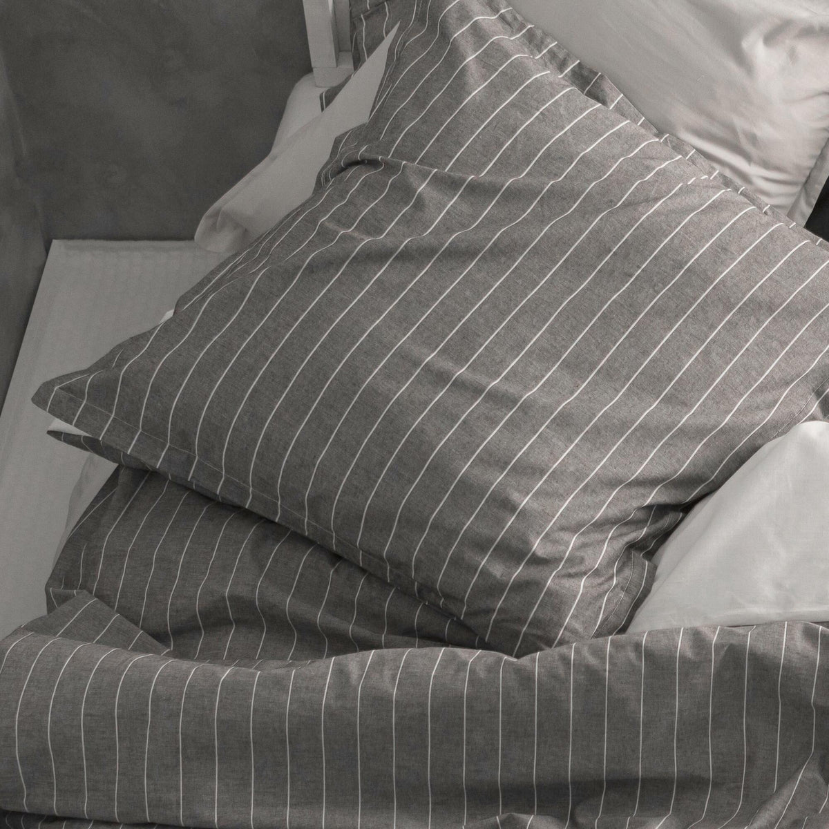 Pillowcase Oxford - Grey