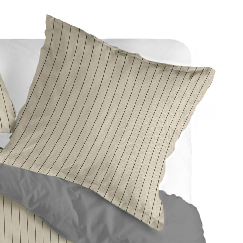 Taie D'Oreiller Oxford - Beige