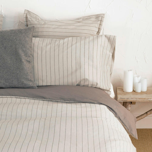 Taie D'Oreiller Oxford - Beige