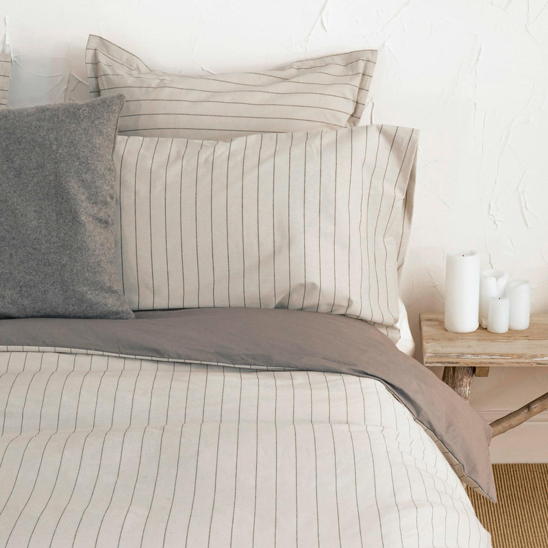 Taie D'Oreiller Oxford - Beige