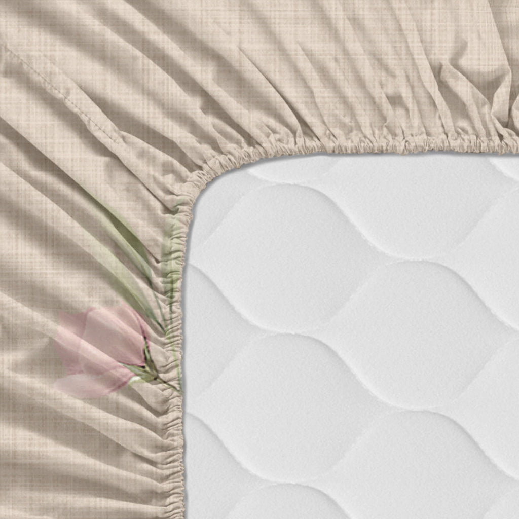Summer Floral Fitted Sheet - Multicolour