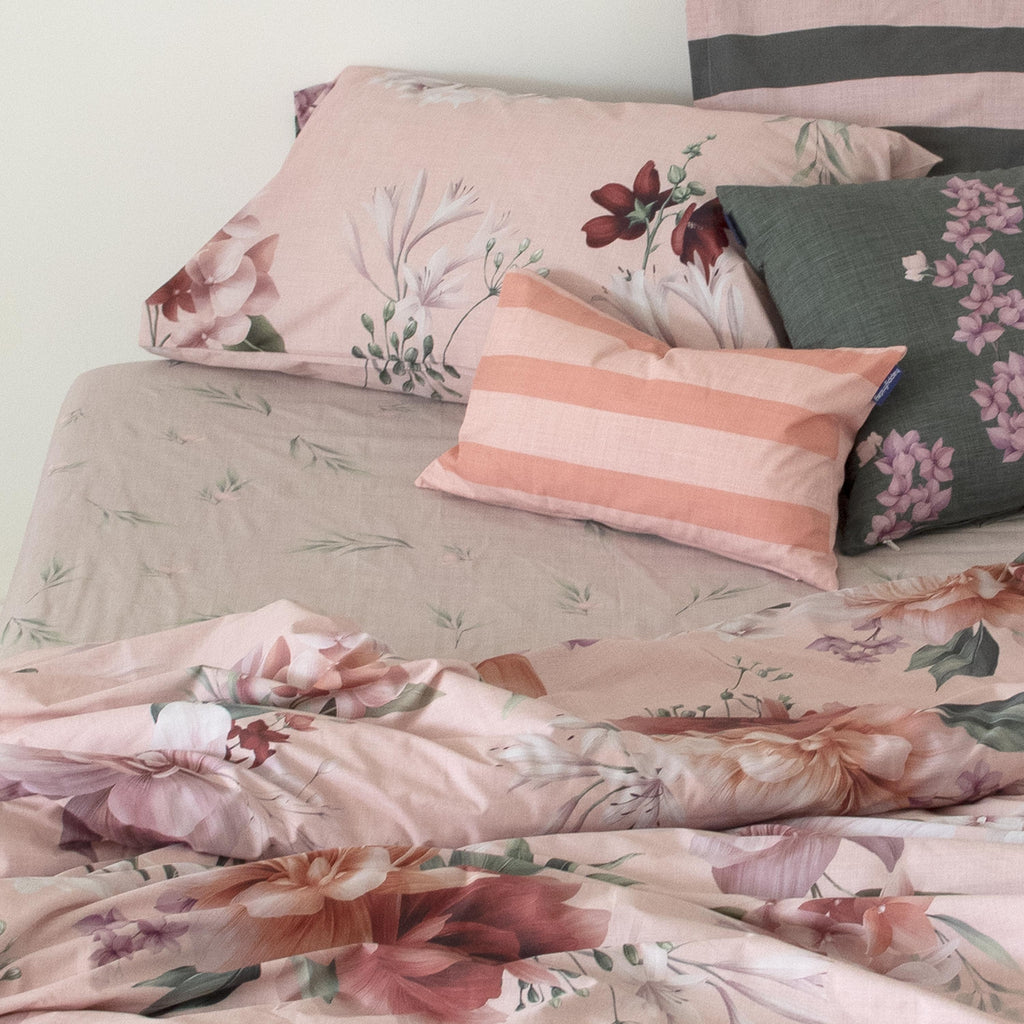 Summer Floral Fitted Sheet - Multicolour