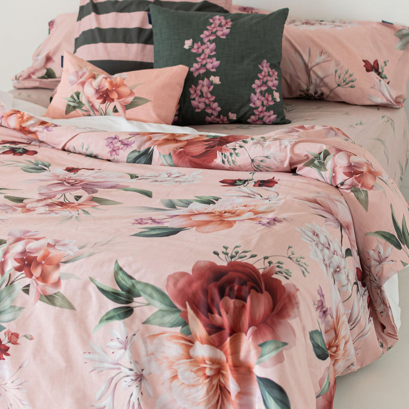 Summer floral Funda nordica