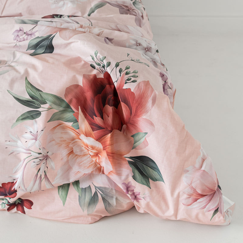 Summer floral Funda nordica