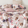 Copripiumino White Peonies - Multicolore