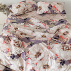 Copripiumino White Peonies - Multicolore