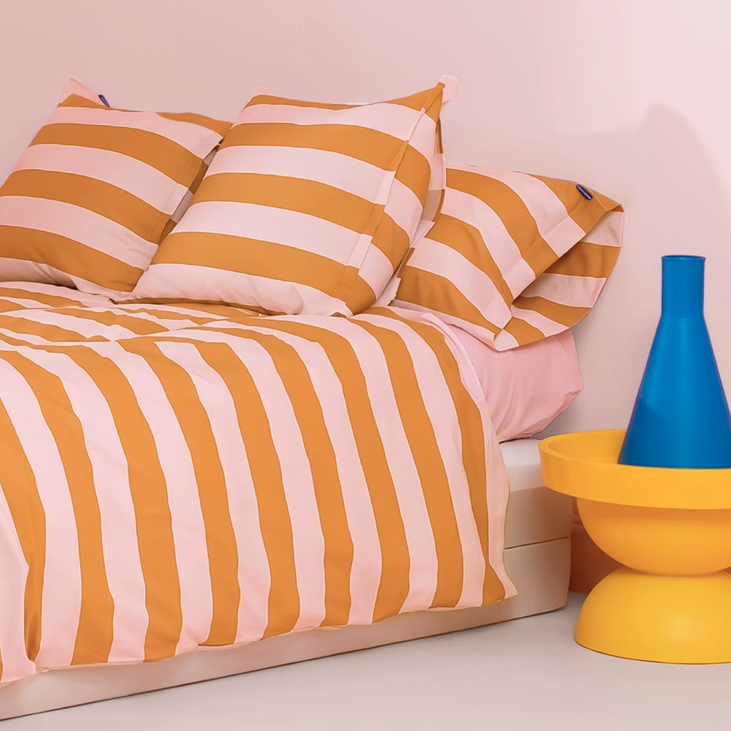Breton Pillowcase - Orange