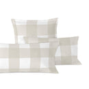 Taie D'Oreiller Gingham - Beige
