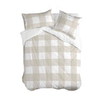 Copripiumino Gingham - Beige