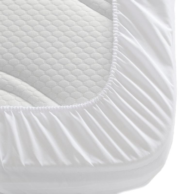 Waterproof Cotton Terry Mat - White