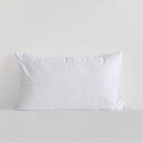 Protège-Oreiller Imperméable Jersey Coton - Blanc