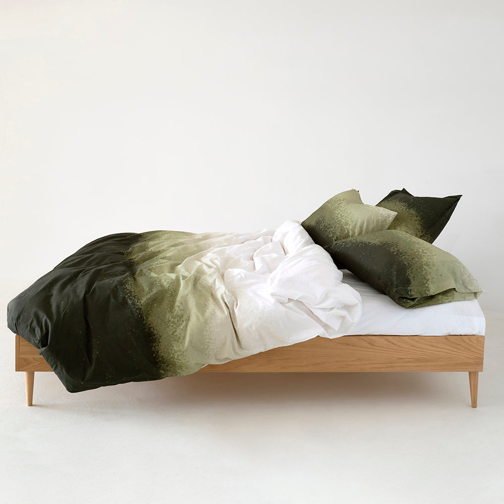 Nightfall Duvet Cover - Olive Green