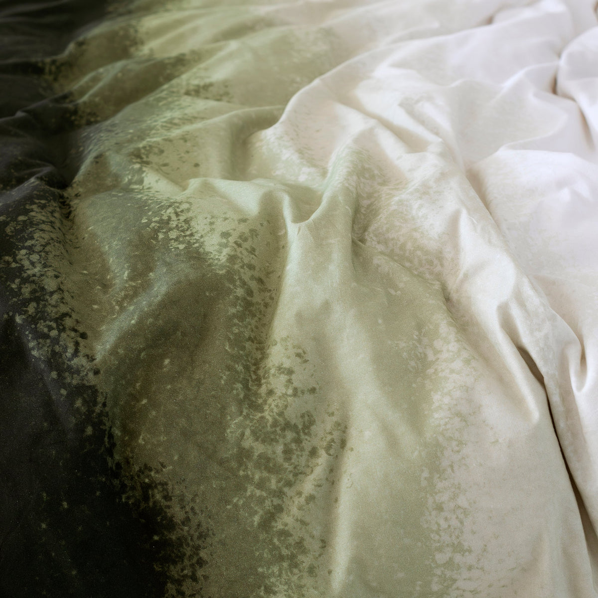 Nightfall Duvet Cover - Olive Green