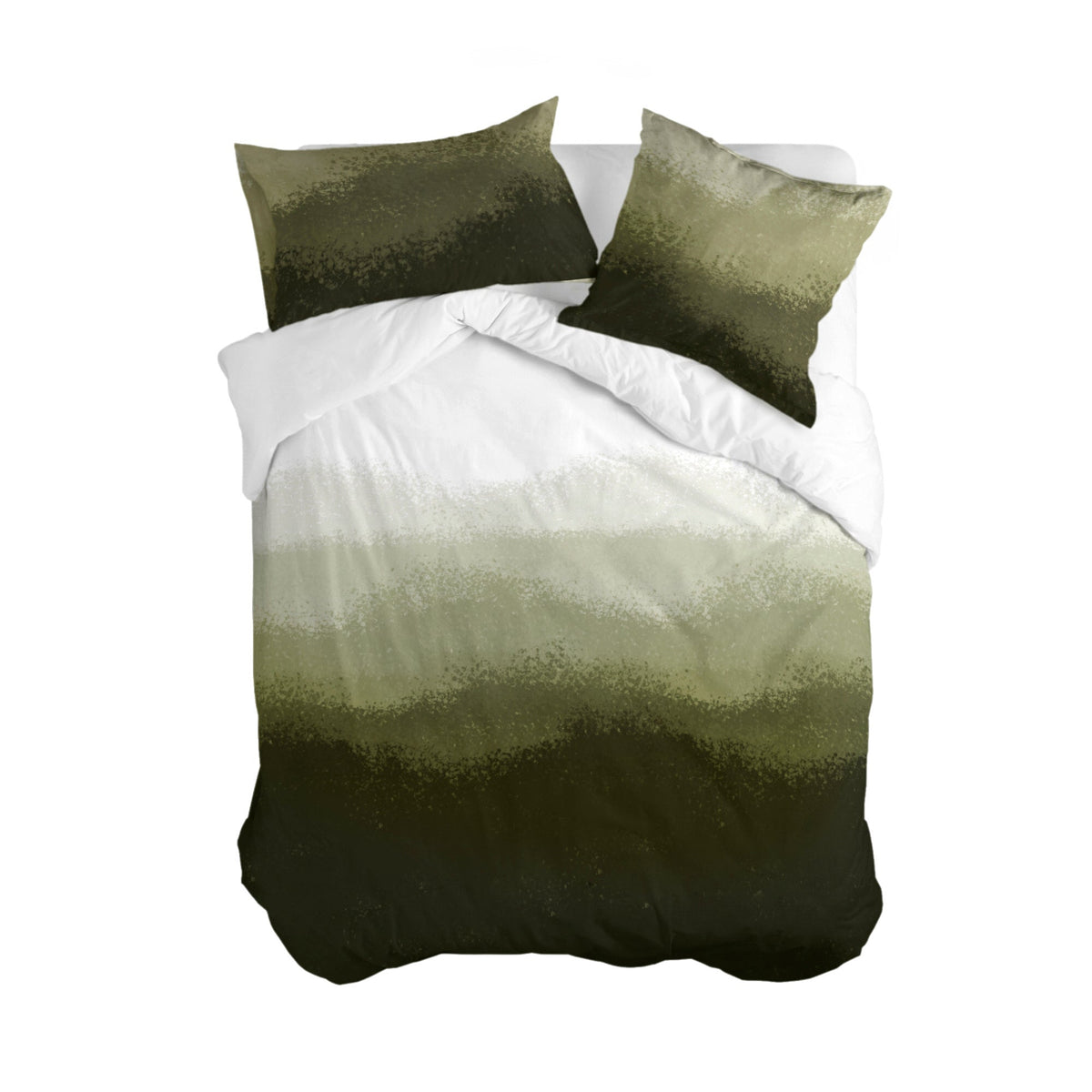 Nightfall Duvet Cover - Olive Green