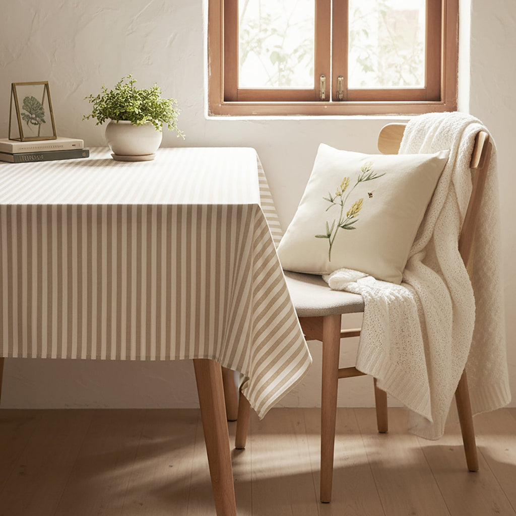 Horizon Tablecloth - Linen